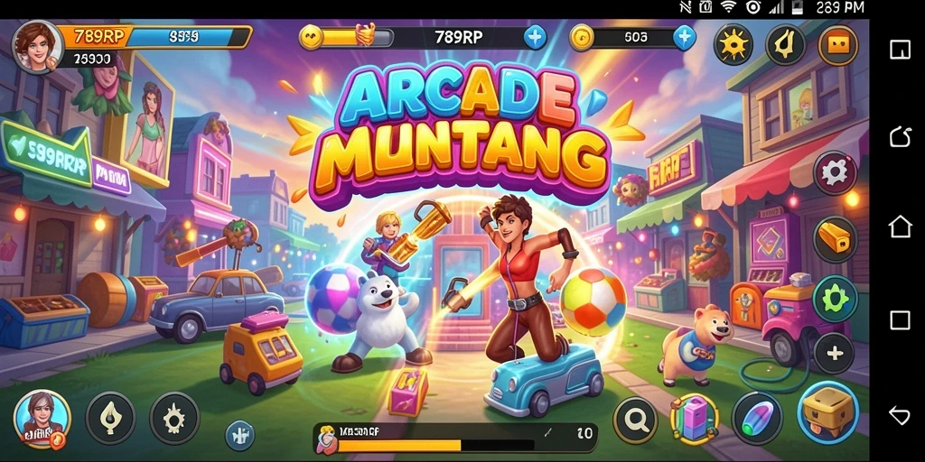 Gameplay Arcade seru dan memacu adrenalin di 789RP.