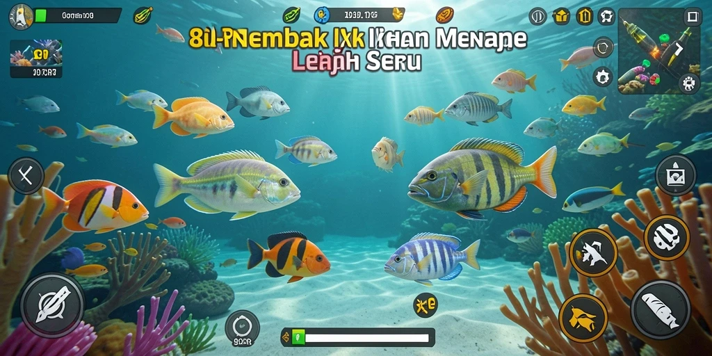Gameplay menarik dalam 8QR yang penuh warna dan seru.