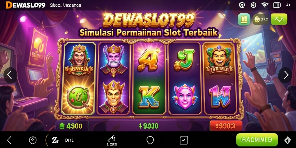 Tampilan gameplay menarik dari DEWASLOT99 yang penuh warna.