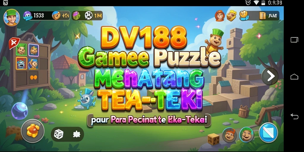 Tampilan gameplay DV188 yang penuh teka-teki menarik.