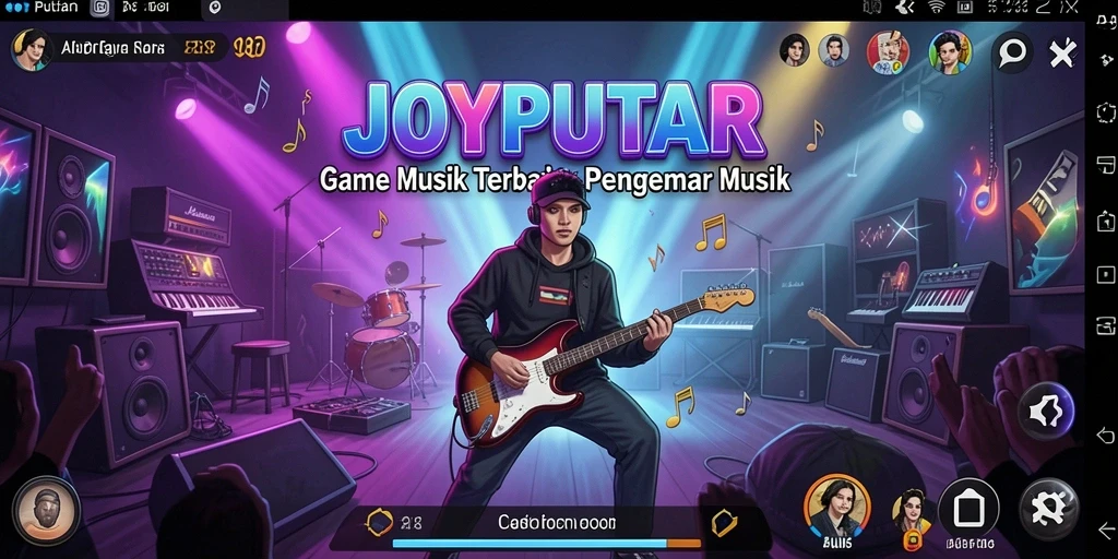 Gameplay JOYPUTAR yang seru dan interaktif.