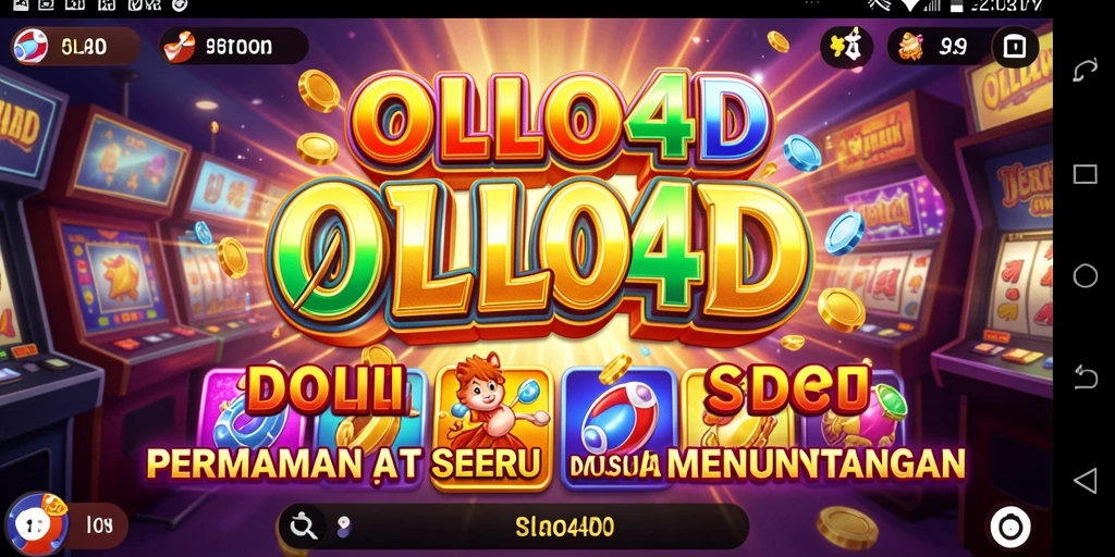 Tampilan menarik dari permainan Slot OLLO4D dengan fitur menarik.