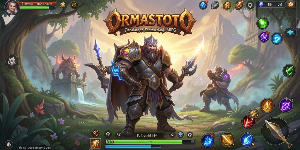 Screenshot gameplay ARPG yang mendebarkan di ORMASTOTO.